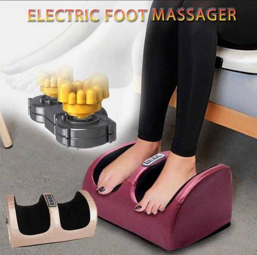 Electric foot massager.