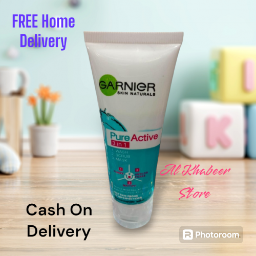 3 in 1 Formula Garnier Natural Facewash Summer Deal Offer 