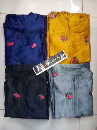 Rose Embroidery Shirt With Embeoidery Dupatta 3pcs