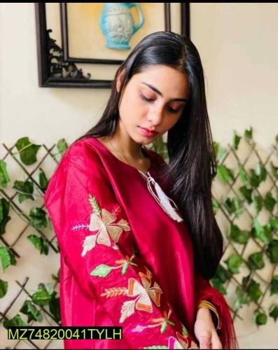 3 Piece Women's Katan Silk Suit