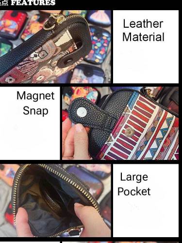 Leather Crossbody Bag 