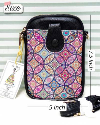 Leather Crossbody Bag 