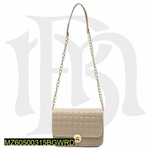 women's PU leather grainy cross body bag 