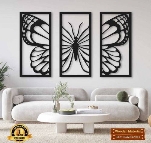 Beautiful Calligraphy Laminated Sheet Wall Clock
