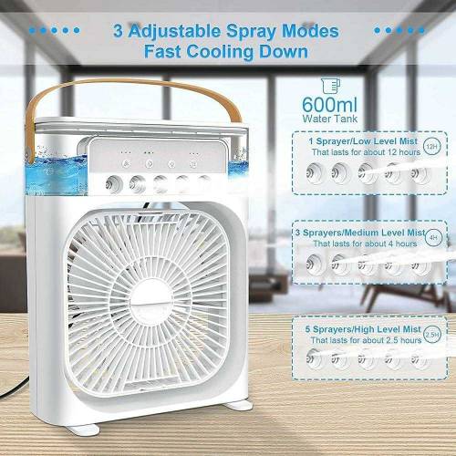 protable air conditioner rechargeable fan