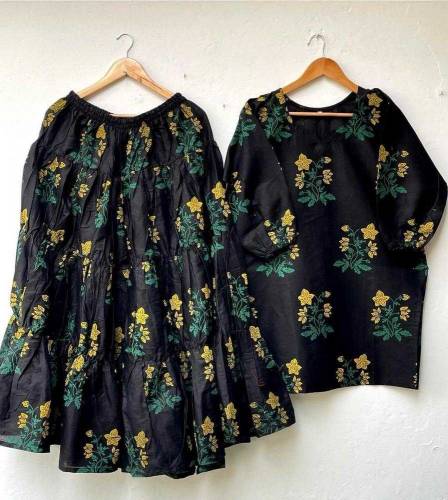 2 Piece Women's Printed Suit