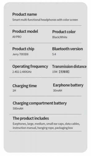 Airpods A9 pro