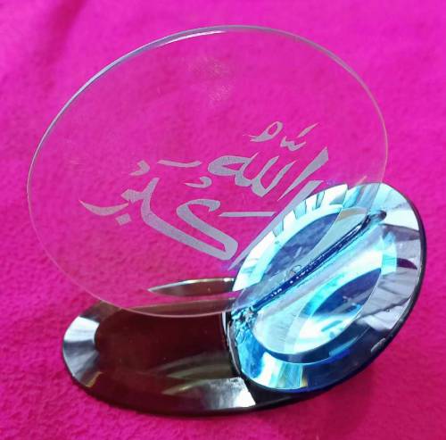 a beautiful glass decoration pic ☺️