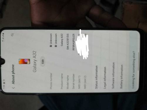 Samsung A32 mobile for sell
