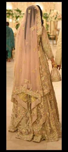 beautiful bridal walima maxi 