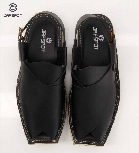 Jaf spot - signature Peshawari chappal jf 31 black 