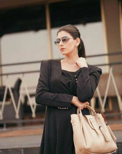 women's leather plain soulder