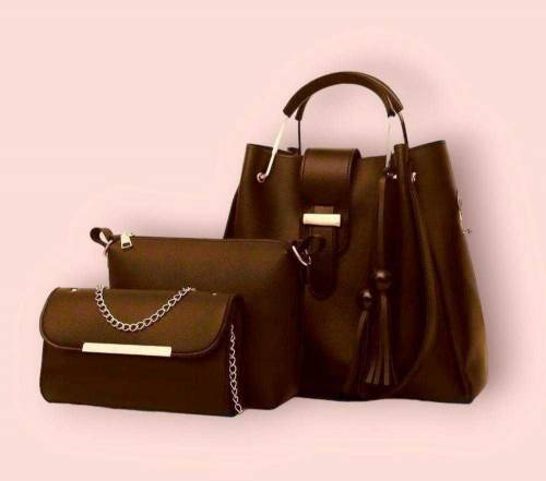 women's leather plain soulder