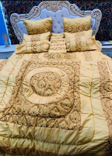 14 pcs Tafta Silk Printed Bridal Sets 