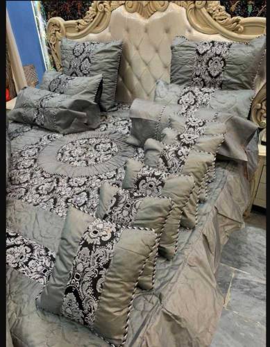 14 pcs Tafta Silk Printed Bridal Sets 