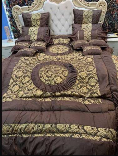 14 pcs Tafta Silk Printed Bridal Sets 