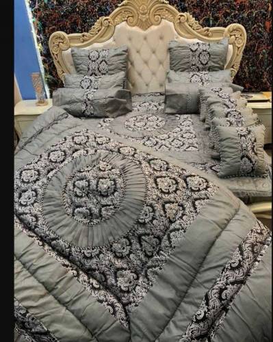 14 pcs Tafta Silk Printed Bridal Sets 