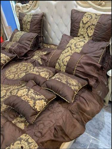 14 pcs Tafta Silk Printed Bridal Sets 
