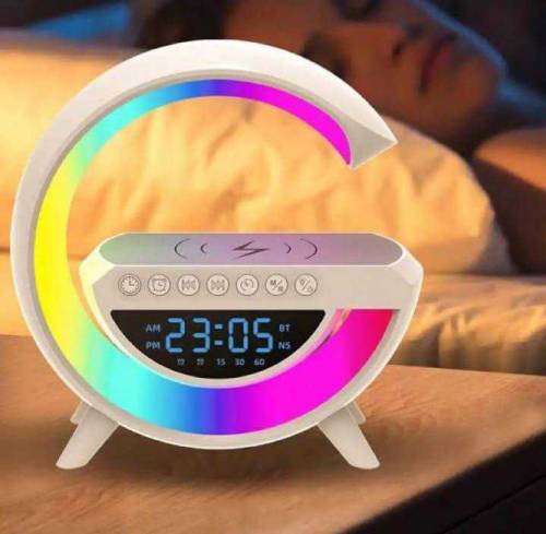 Wireless Mobile Phone Charger, clock, speaker and lamp