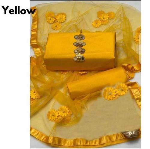 3 pcs Un stitched 8