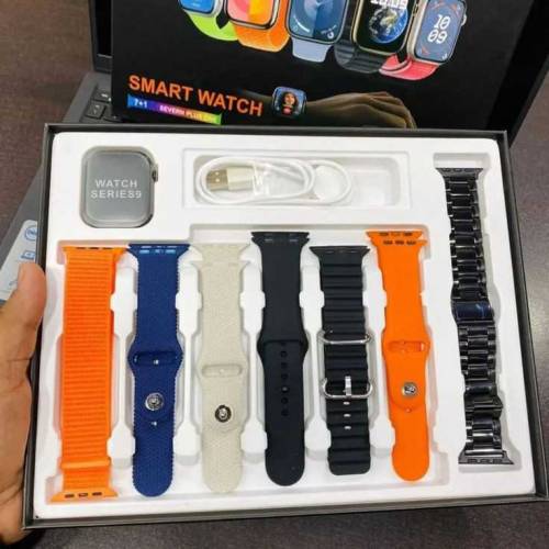 7 in 1 straps new S100 ultra 2 smart watch 2.2 inch led