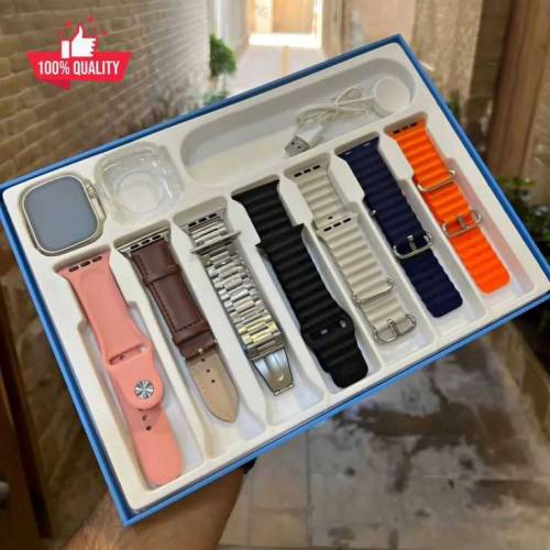 7 in 1 straps new S100 ultra 2 smart watch 2.2 inch led