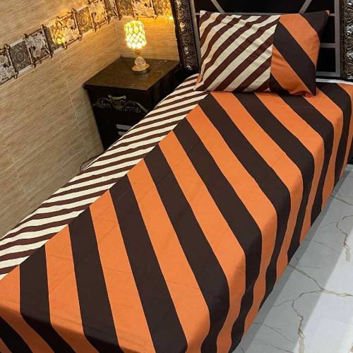 *4Pc Export Cotton Single Pair Bedsheets
