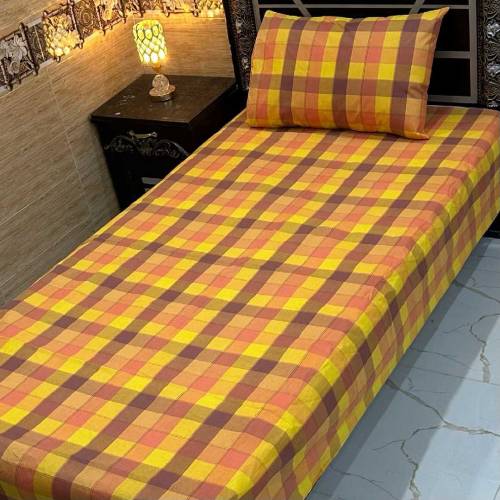 *4Pc Export Cotton Single Pair Bedsheets