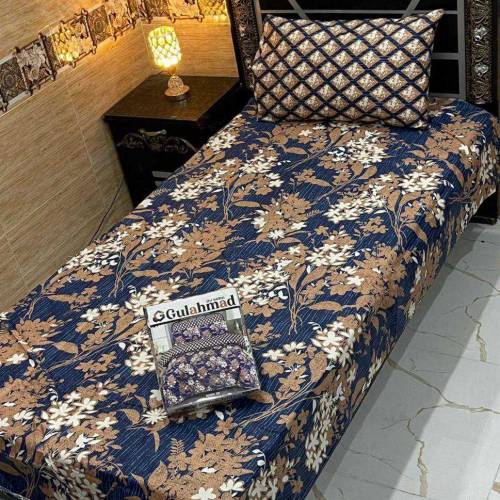 *4Pc Export Cotton Single Pair Bedsheets