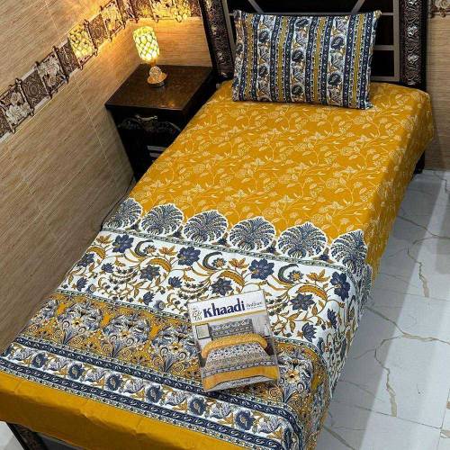 *4Pc Export Cotton Single Pair Bedsheets