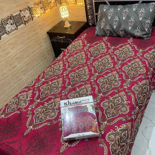 *4Pc Export Cotton Single Pair Bedsheets