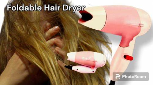 Fordable Fabulous 700w Hair Dryer - pink
