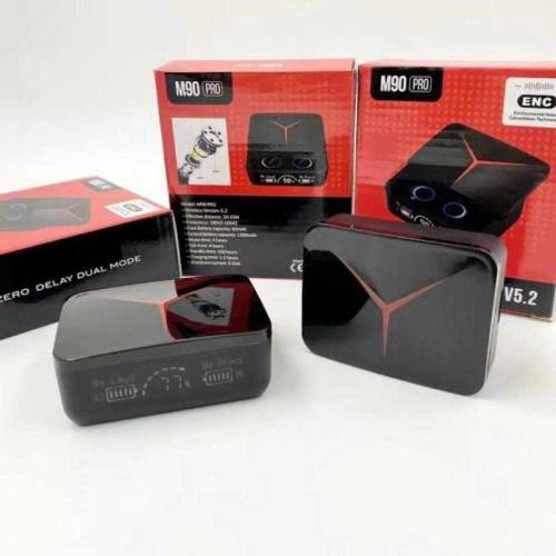 M90 PRO DIGITAL DISPLAY CASE EARBUDS