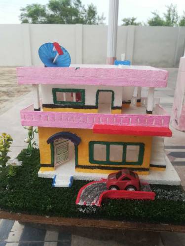 Double Story House Model