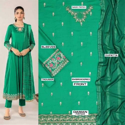  3 Pieace Lawn suit beautifull (sapphire) for sale only Delivery