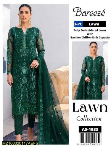 •  Fabric: Lawn•  Pattern: Embroidered•  Shirt Front Pattern: Embroide