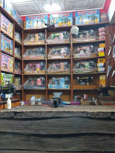 Sewing machine's wholesale dealer.