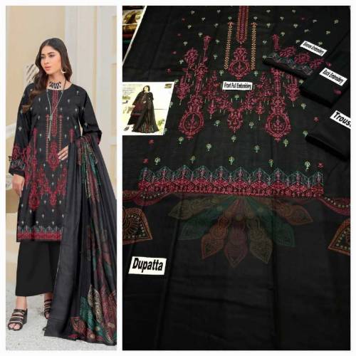 3ps digital printed lawn vol24