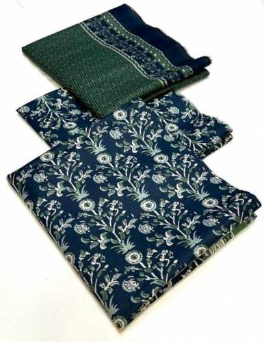 3  Pieace Lawn suit beautifull (sapphire) for sale only Delivery