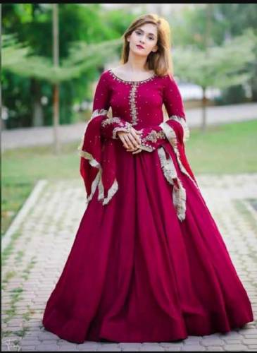 3 pcs Stitched Maxi For Women's 