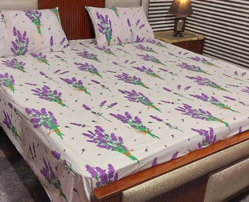 Beautiful Bed Sheet Single Bed Double Bed (Sapphire) For Sale Delivery