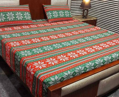 Beautiful Bed Sheet Single Bed Double Bed (Sapphire) For Sale Delivery