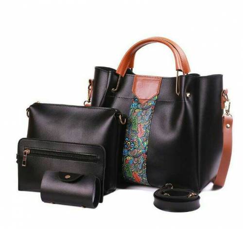 4 pcs womens shoulder bag