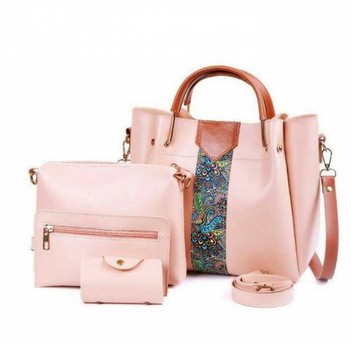 4 pcs womens shoulder bag