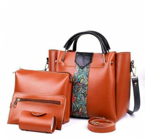 4 pcs womens shoulder bag