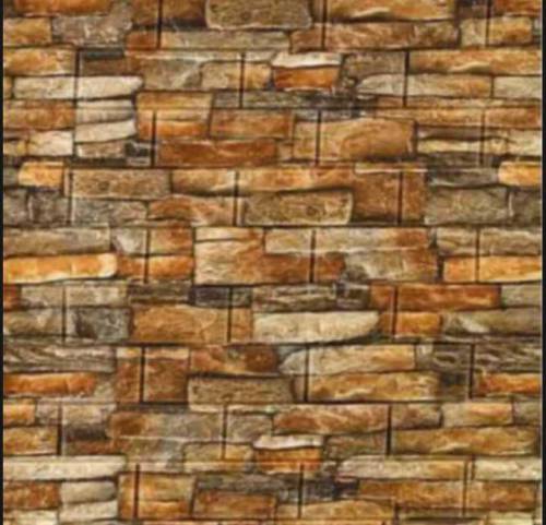 3D Wall Foam Sheet self adhesive Wallpaper 