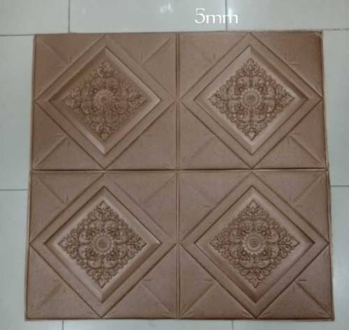 3D Wall Foam Sheet self adhesive Wallpaper 