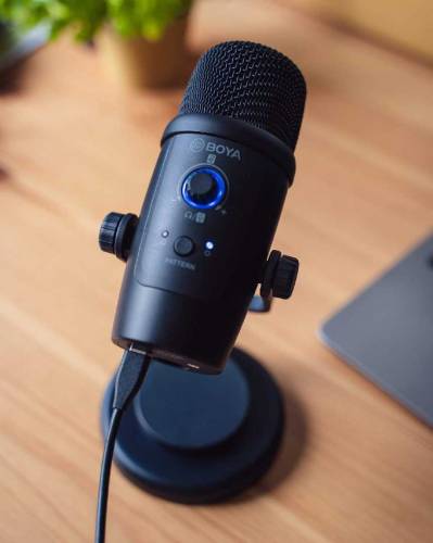 BOYA-BY PM500 Condenser Microphone - High Quality Studio Mic 