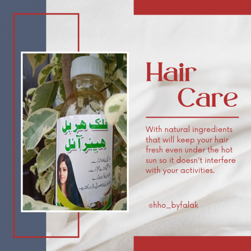 HERBAL HAIR OIL.