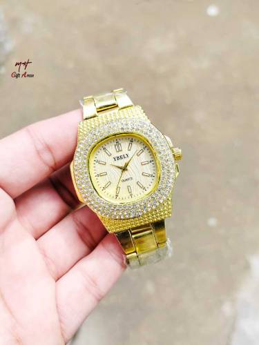 YBELY Stone CaseUnisex Watch